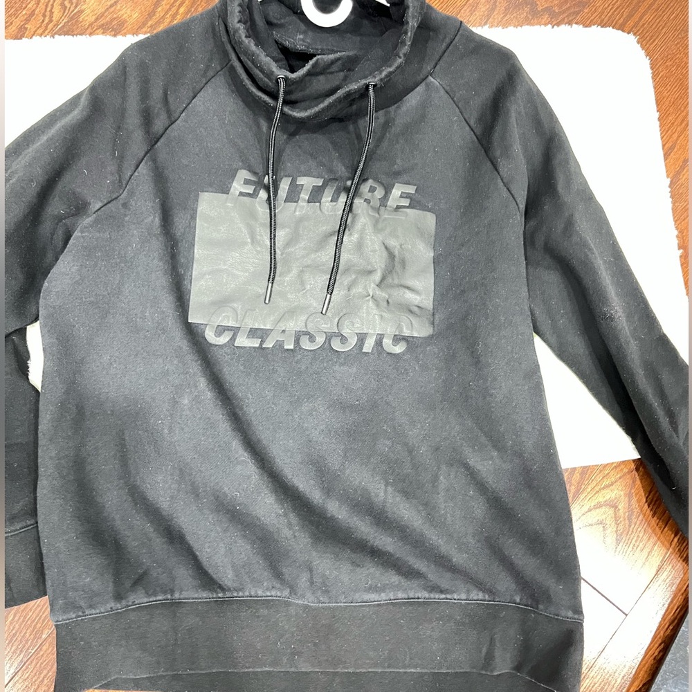 Men’s black hoodie